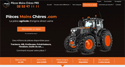 Desktop Screenshot of piecesmoinscheres.com