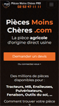 Mobile Screenshot of piecesmoinscheres.com